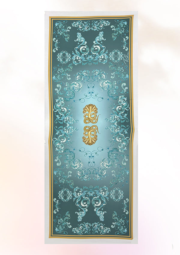 Maritime Naga Mandala Shawl