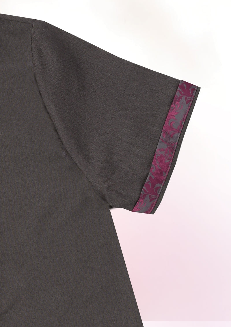 Urban Grey Contrast Cuff