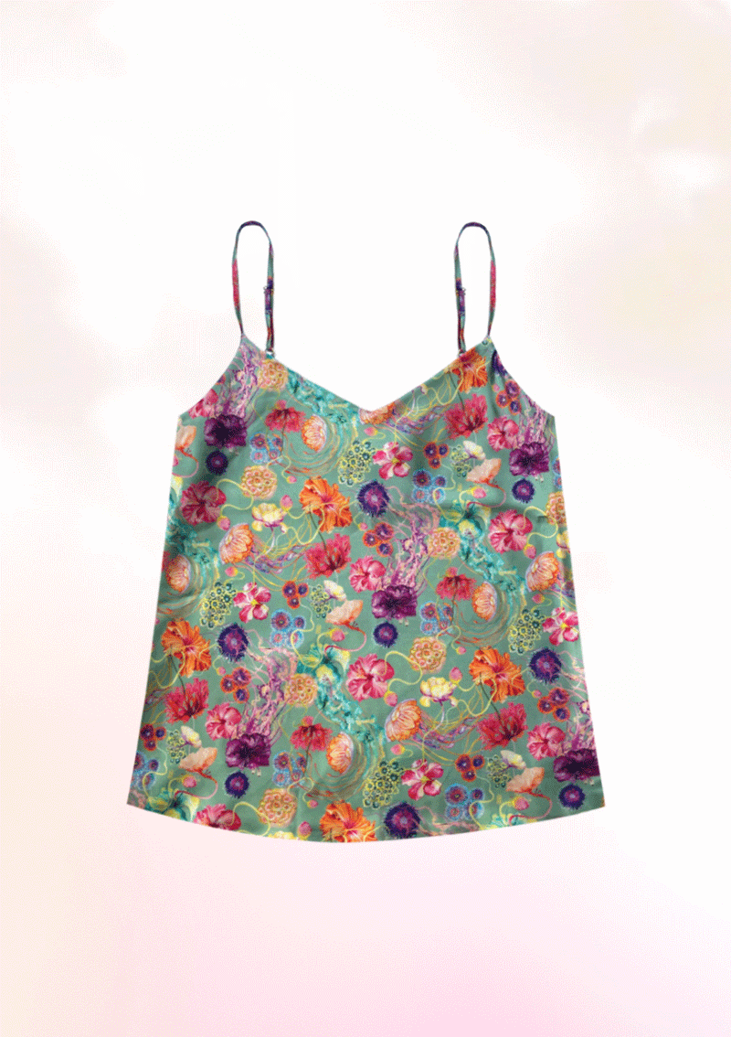 Hibiscus Cami Top