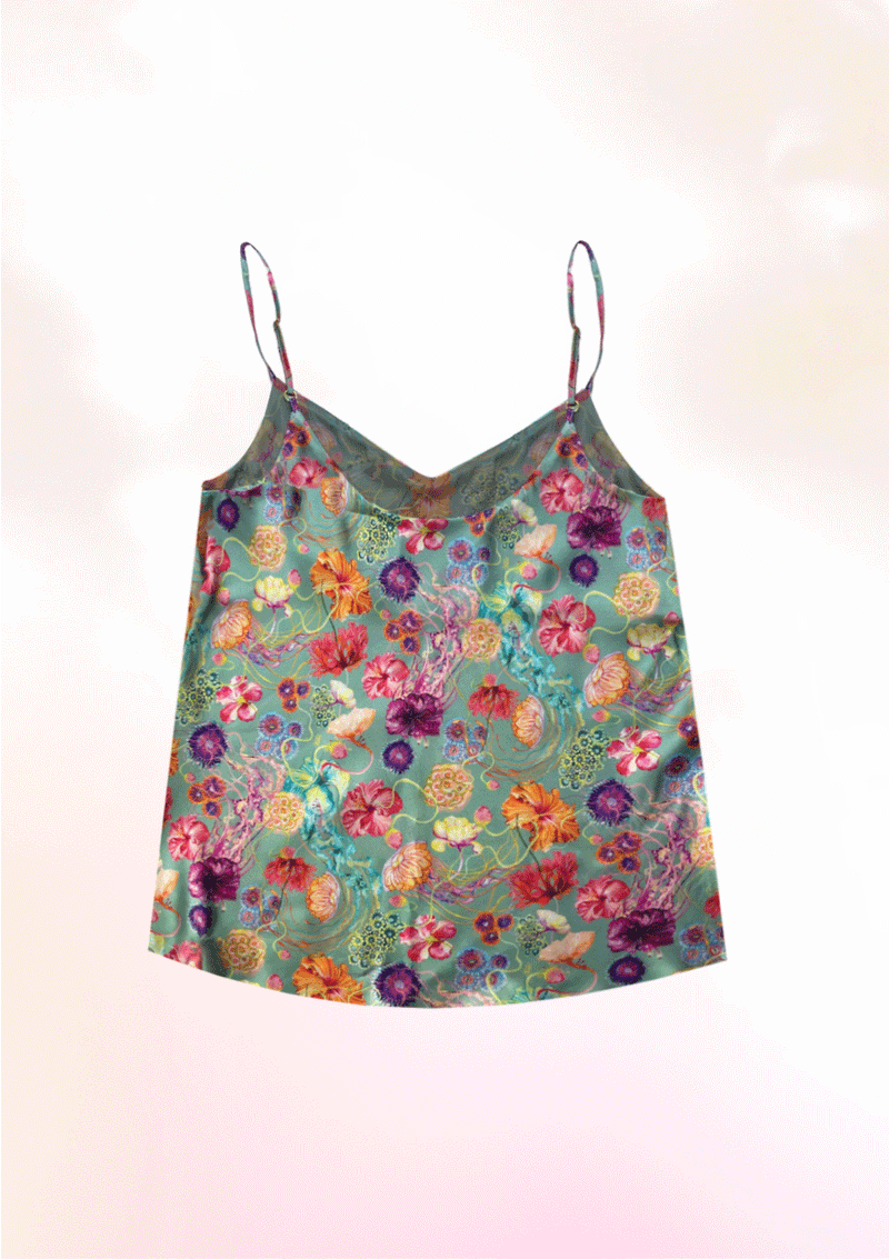 Hibiscus Cami Top