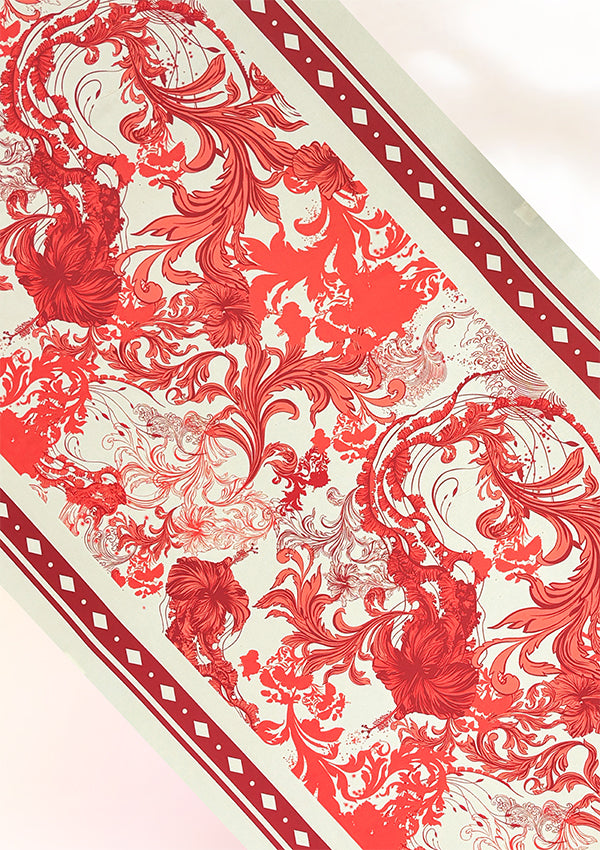 Hibiscus Jellyfish Shawl