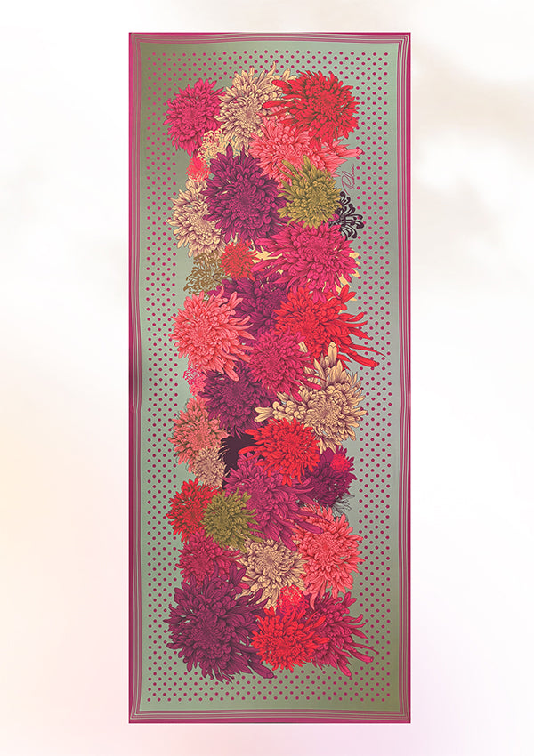 Medow Chrysanthemum Shawl