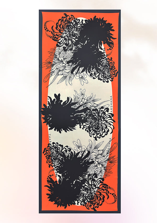 Chrysanthemum Penumbra Shawl