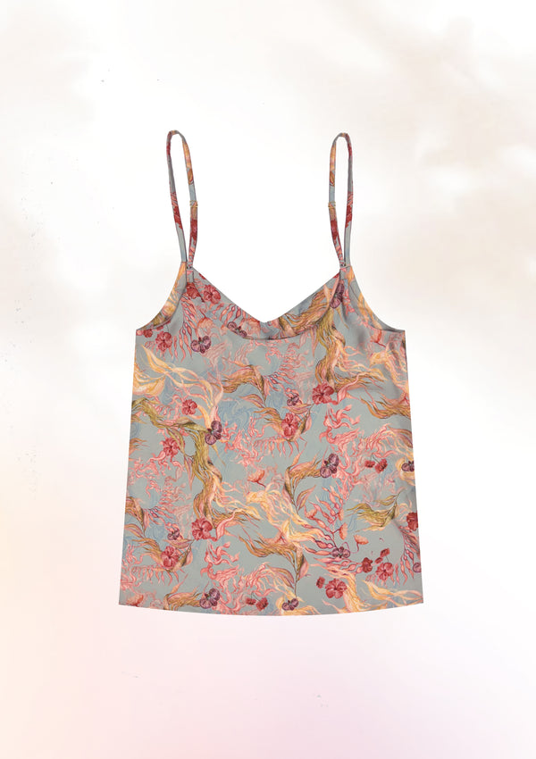 Hibiscus Garden Cami Top