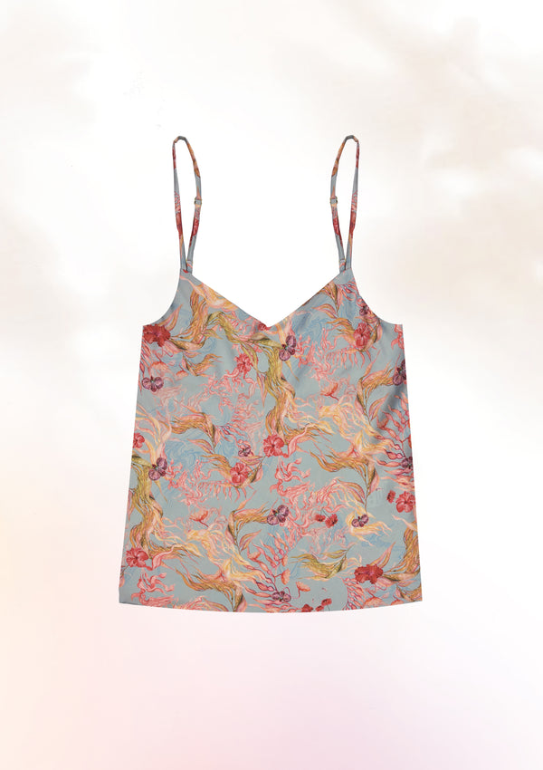 Hibiscus Garden Cami Top