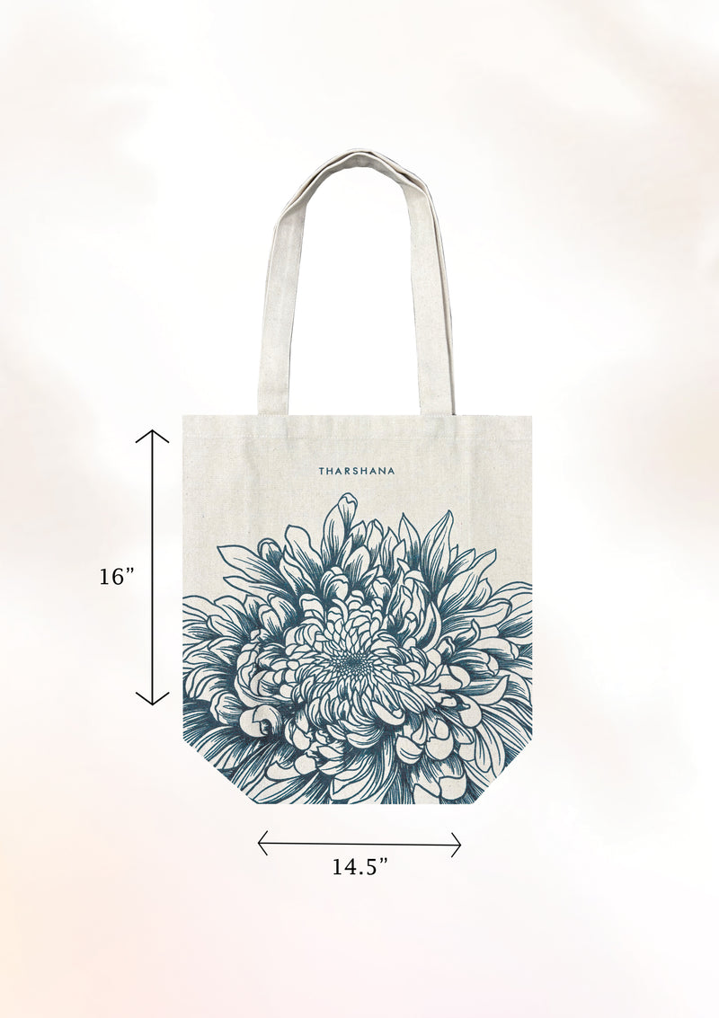 Marine Chrysanthemum Tote