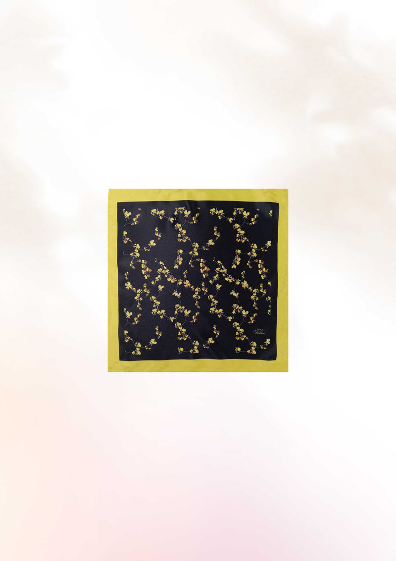 Kandyan Orchid Pocket Square