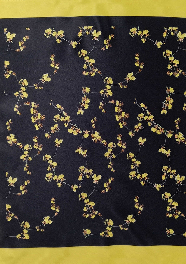 Kandyan Orchid Pocket Square
