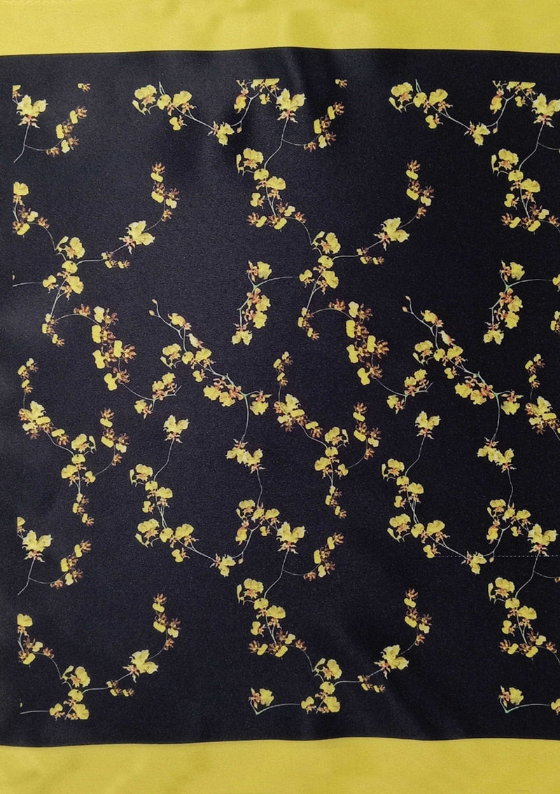 Kandyan Orchid Pocket Square