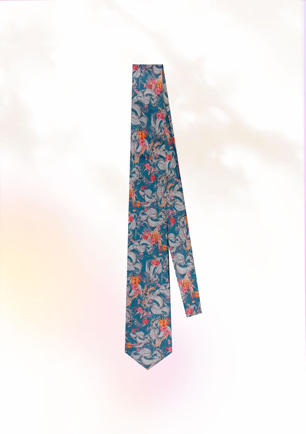 Whimsical Seahorse Tie