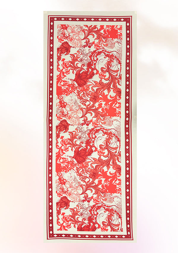 Hibiscus Jellyfish Shawl