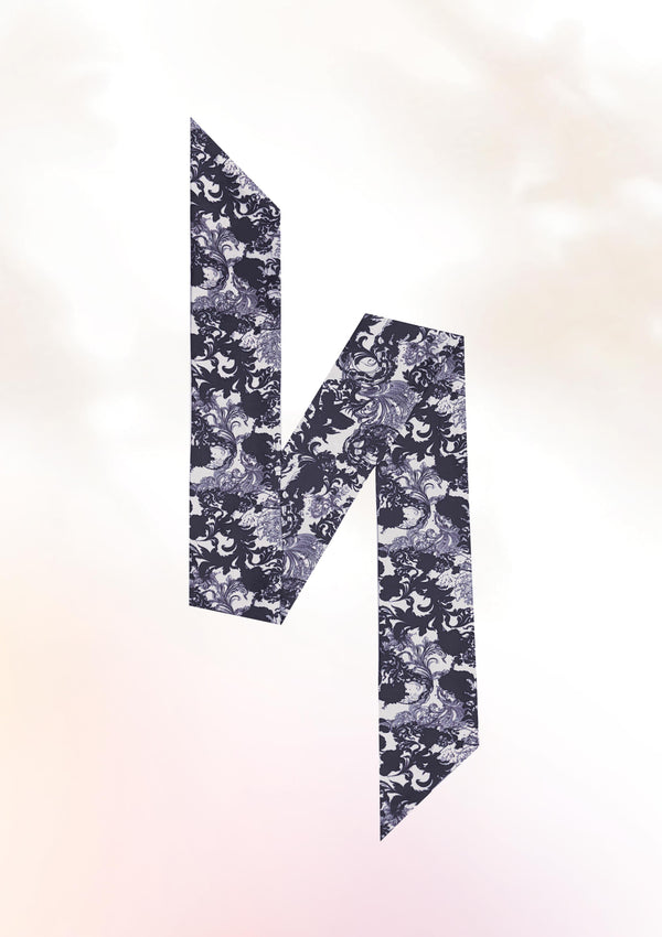 Waveform Twilly Scarf