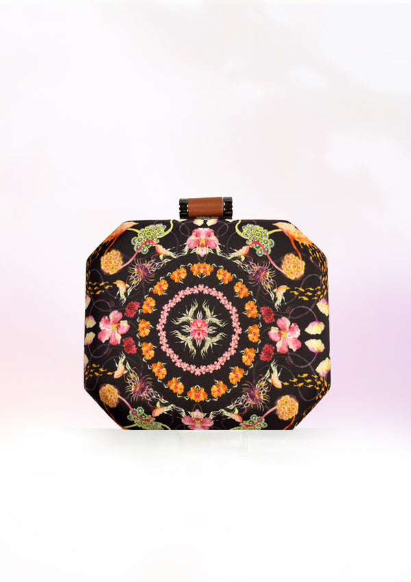 Hibiscus Mandala Clutch