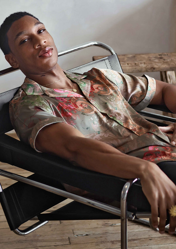 Rustic Baroque Waves Shirt