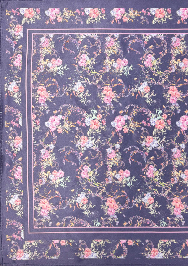 Velvet Sea Graden Pocket Square