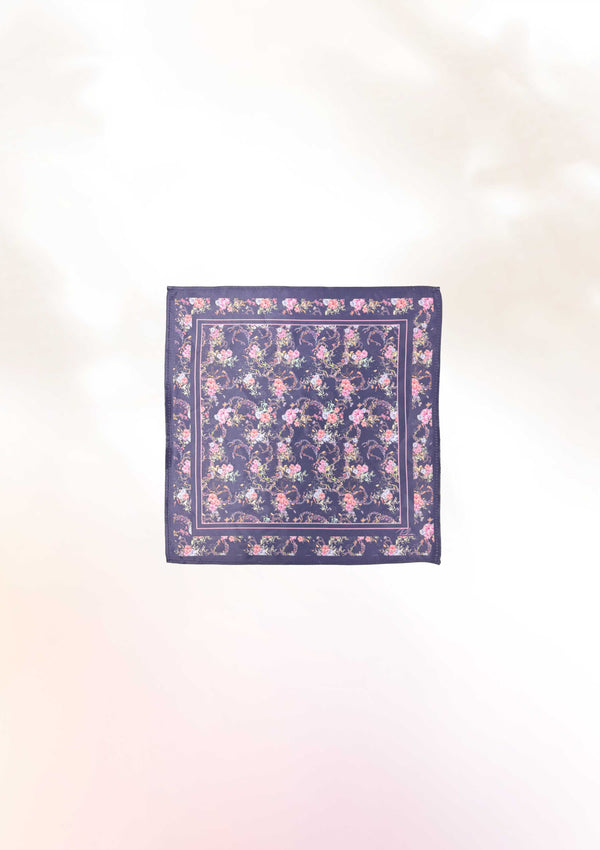Velvet Sea Graden Pocket Square