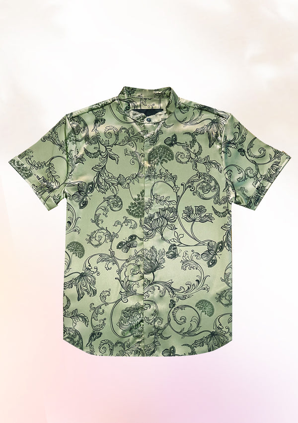 Olive dandelions shirt