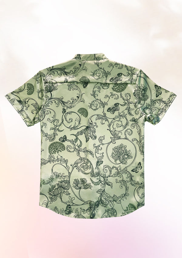 Olive dandelions shirt