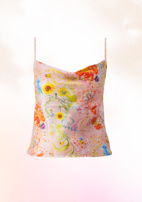 Hanthana Floral Cowl Neck cami