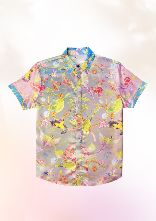 HANTHANA ABSTRACT AVIFAUNA SHIRT