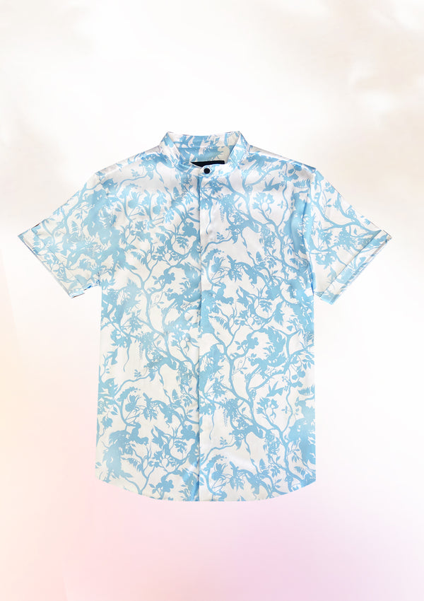 Steel Blue Forest Shirt