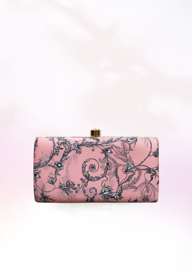 Vintage Orchid Rectangle Clutch