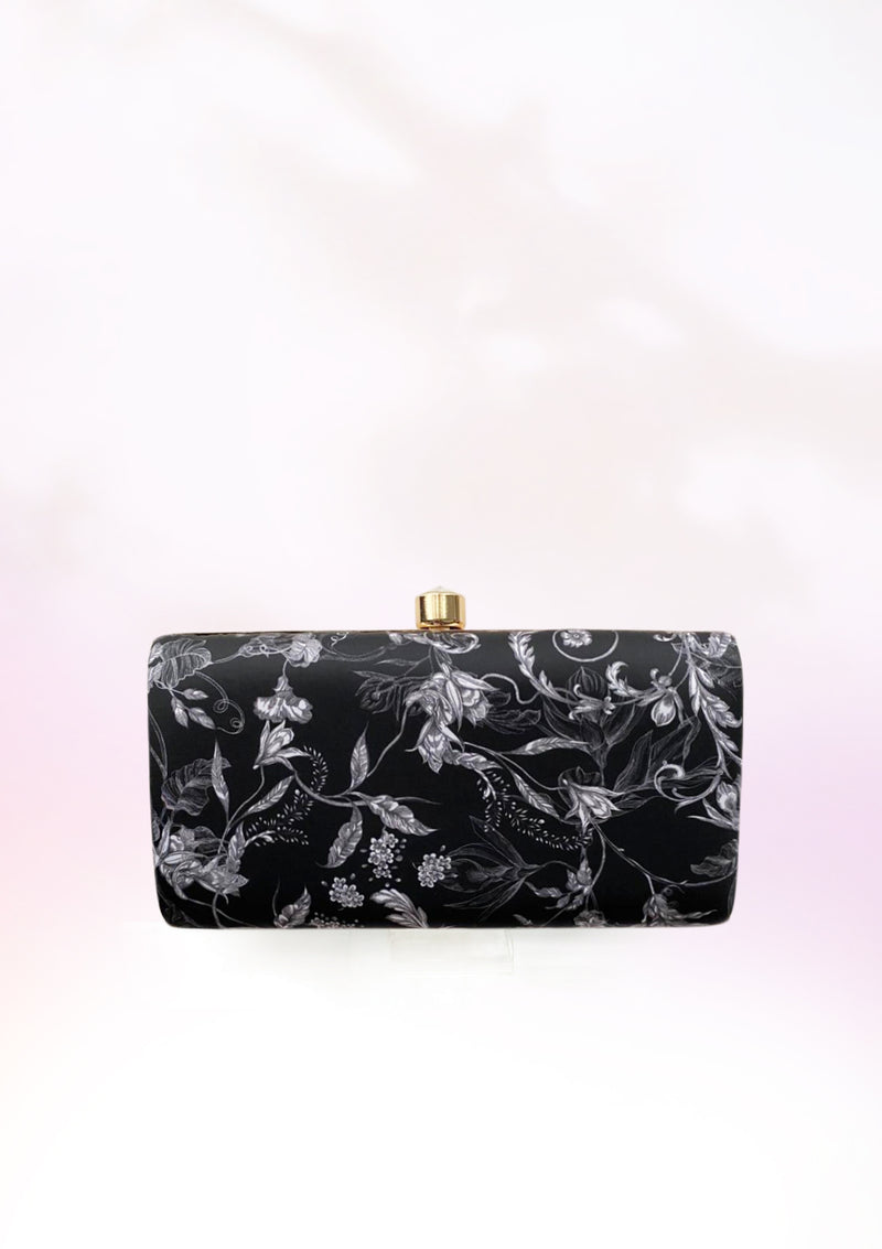 Vintage Orchid Rectangle Clutch